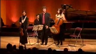 Sayaka Shoji Tatjana Vassiljeva JF Neuburger  Mendelssohn Piano Trio No1 Op49 3rd mvt [upl. by Fransisco]