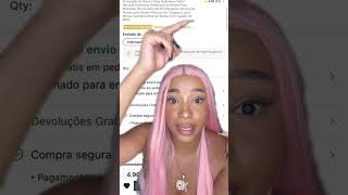 PARTE 5  COMO COMPRAR UMA LACE NÃO COMPRE COSPLAY😥 queenfazassim lace shortvideo wigs hair [upl. by Wendie]