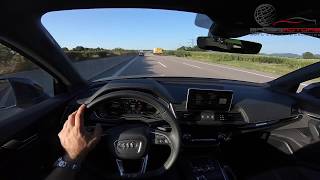 Audi SQ5 TFSI AUTOBAHN POV [upl. by Akitahs]