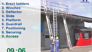 Mauderer EasyRaise Ladder Platformmp4 [upl. by Eehc]