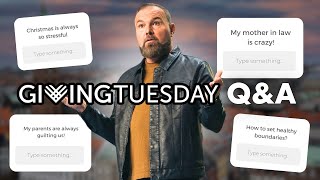 Giving Tuesday Live QampA with Mark Driscoll [upl. by Arok395]