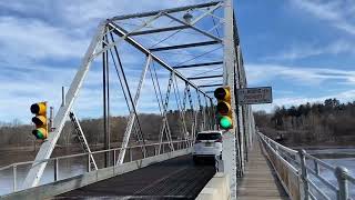 Spot where George Washington crossed the Delaware River [upl. by Annaicul]