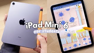 iPad Mini 6 for STUDENTS  Should you get it 🍎✏️ [upl. by Ahsiaa918]