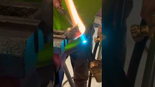 Brazing on a new carbide tooth [upl. by Karol]