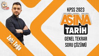 Aşina Tarih KPSS  Zeki TUĞA  Genel Tekrar Soru Çözüm 8 [upl. by Anurag432]