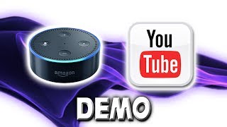 Alexa Youtube Audio Streaming Skill  Demonstration [upl. by Adebayo]