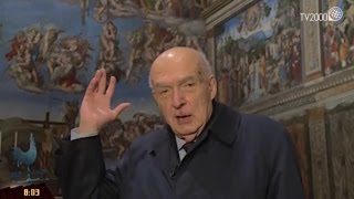 La Cappella Sistina raccontata da Antonio Paolucci [upl. by Anaitsirc]