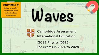 Cambridge IGCSE Physics 0625 UNIT 3 Wave Revision igcsephysics [upl. by Eedrahs]