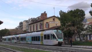 Stadler RailBus at Southwestern Peloponnese [upl. by Ahsiuqat]