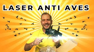 Abriendo Caja del Laser Anti Aves  Unboxing Bird Laser [upl. by Akinoj]