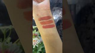 Three must have Nykaa lipstick shades Nykaa [upl. by Pruchno]