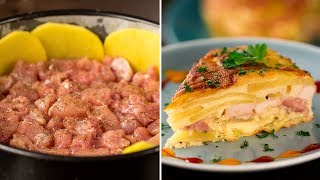 Cartofi gratinați la cuptor – rapid delicios și sățios  SavurosTV [upl. by Ethelind]