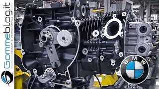 Bmw ENGINE  GEARBOX  Motorrad PRODUCTION [upl. by Jasmina]