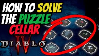 How to Solve PUZZLE CELLARS in Diablo IV [upl. by Nitsuj]