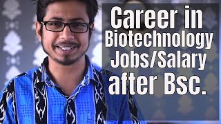 Biotechnology Career jobs and salary in India [upl. by Ahsetra]