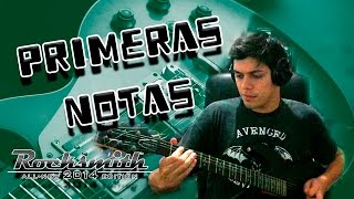 PRIMERAS NOTAS  ROCKSMITH 2014  GAMEPLAY EN ESPAÑOL [upl. by Tal]