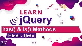 jQuery has amp Is Method Tutorial in Hindi  Urdu [upl. by Colette]