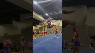 Stingray Orange 2023 Jumps Sequence cheer [upl. by Suoiluj]