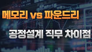 메모리 vs 파운드리 공정설계 차이점을 알려드립니다 [upl. by Strickler]