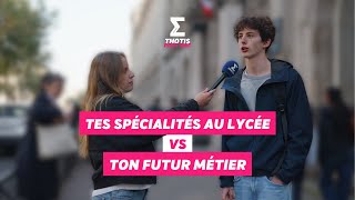 Tes spés VS Ton futur métier [upl. by Ferdinanda595]