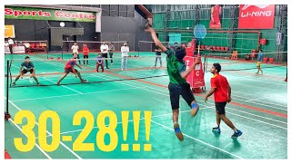 ROSHANMINHAJ VS SHIVASHANKARJOHN DAYASKERALA OLYMPIC GAMES THRISSUR DIST BADMINTON 2022 [upl. by Ettezus]