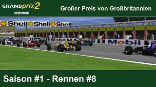 Lets Play Grand Prix 2 8 Deutsch HD  Großer Preis von Großbritannien [upl. by Cleave]