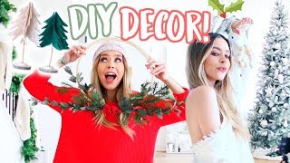 5 DIY CHRISTMAS DECORATIONS THAT ARE ACTUALLY CUTE [upl. by Lorac]