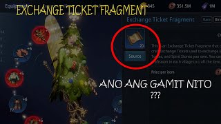 Ang Exchange Ticket Fragment 20x  Ano gamit nito  MIR4 Mage Character 2nd account [upl. by Lindahl]