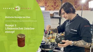 Libanesischer Gemüseeintopf  schnelles Rezept für die Mittagspause [upl. by Nealah278]