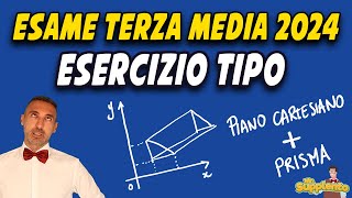 Esame matematica terza media 2024  Esercizio tipo  Mr Supplento [upl. by Ramaj]