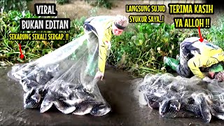 JALA IKAN DI SUNGAI BESAR SEKALI SERGAP 40KG SUJUD SUKUR [upl. by Mcmahon421]