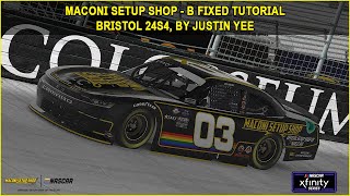 iRacing BFixed Xfinity Bristol Guide to Qualifying and Race 24S4 [upl. by Blaze]