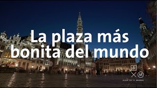 La plaza más bonita del mundo  Bélgica y Luxemburgo 4 [upl. by Ardnassac]