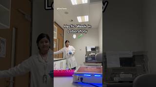 Busy Laboratory Week PhD 👩‍🔬🙁 phdabroad phd youtubeshorts shorts shortsfeed short [upl. by Amein]