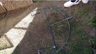 How to make a Bird trap bownet trap  Hướng dẫn làm bẫy chim [upl. by Brittnee]