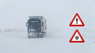 Wetter heute Plötzliche Schneegefahr  Whiteouts wahrscheinlich [upl. by Ahern]