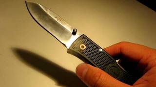 KaBar Dozier 4062 Folding Hunter Knife Review [upl. by Palila780]