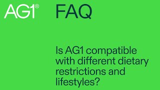 Is AG1 compatible with different dietary restrictions and lifestyles [upl. by Auhso]