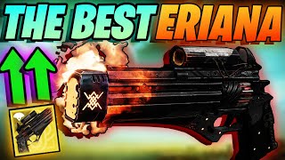 NEW ERIANA IS THE BEST BARRIER WEAPON And it is Not Even Close Erianas Bow BUFF  Build Destiny 2 [upl. by Ecniv]