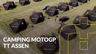 The TT Assen Glamping and Camping experience  MotoGP [upl. by Evette584]