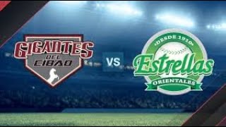 Gigantes del Cibao Vs Estrellas Orientales EN VIVO🔴 [upl. by Paxon]