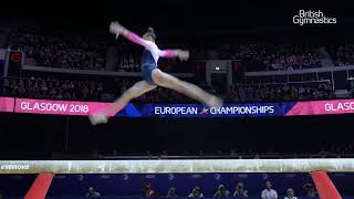 Amelie Morgan Beam Final 2018 Euros [upl. by Adehsor790]