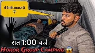 Winter Group Night Camping In Uttarakhand Deep Forest  Camping In India  Trip sense [upl. by Nakre]