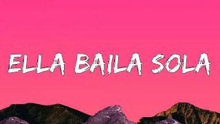 Ella Baila Sola LetraLyrics Eslabon Armado [upl. by Nevarc]