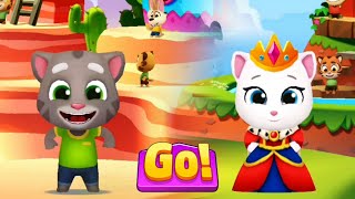 My Talking Tom Friends  Danger Hank v Pirate Tom v Ninja Hank v Queen Angela v Ginger [upl. by Marabel]