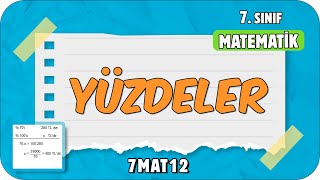 Yüzdeler 📘 tonguçCUP 3Sezon  7MAT12 2024 [upl. by Forster883]