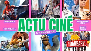 Les Actualités du Cinéma au 19 Septembre 2024 [upl. by Anyel]