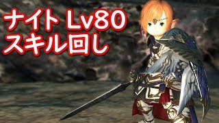 【FF14】ナイトのスキル回し50 Lv80【漆黒のヴィランズ】 [upl. by Virginie96]