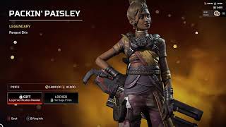 Recolor for Rampart Packin Paisley S19 Store Update Apex Legends  Highlight  Feb24 [upl. by Idnyc357]