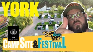 Vanlife Travelling TWATS BEST Campsite in York POSH [upl. by Zigmund]